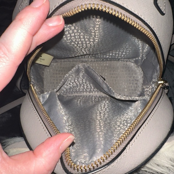 Kate Spade Gray Owl Backpack main image 6